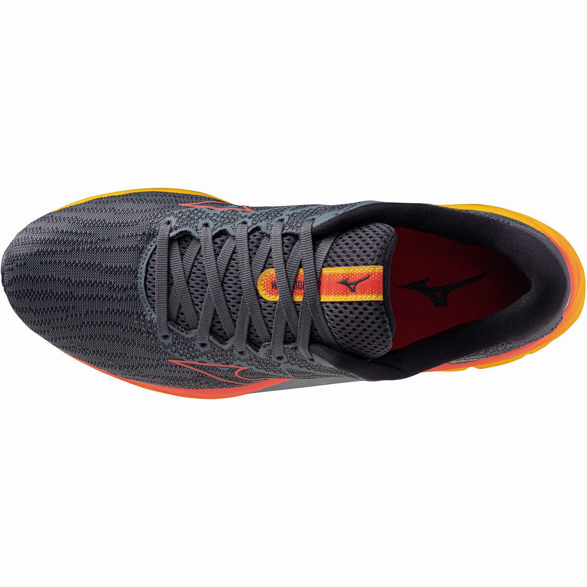 Mizuno Wave Rider 27 Mens Running Shoes - Grey Sky Tech Footwear