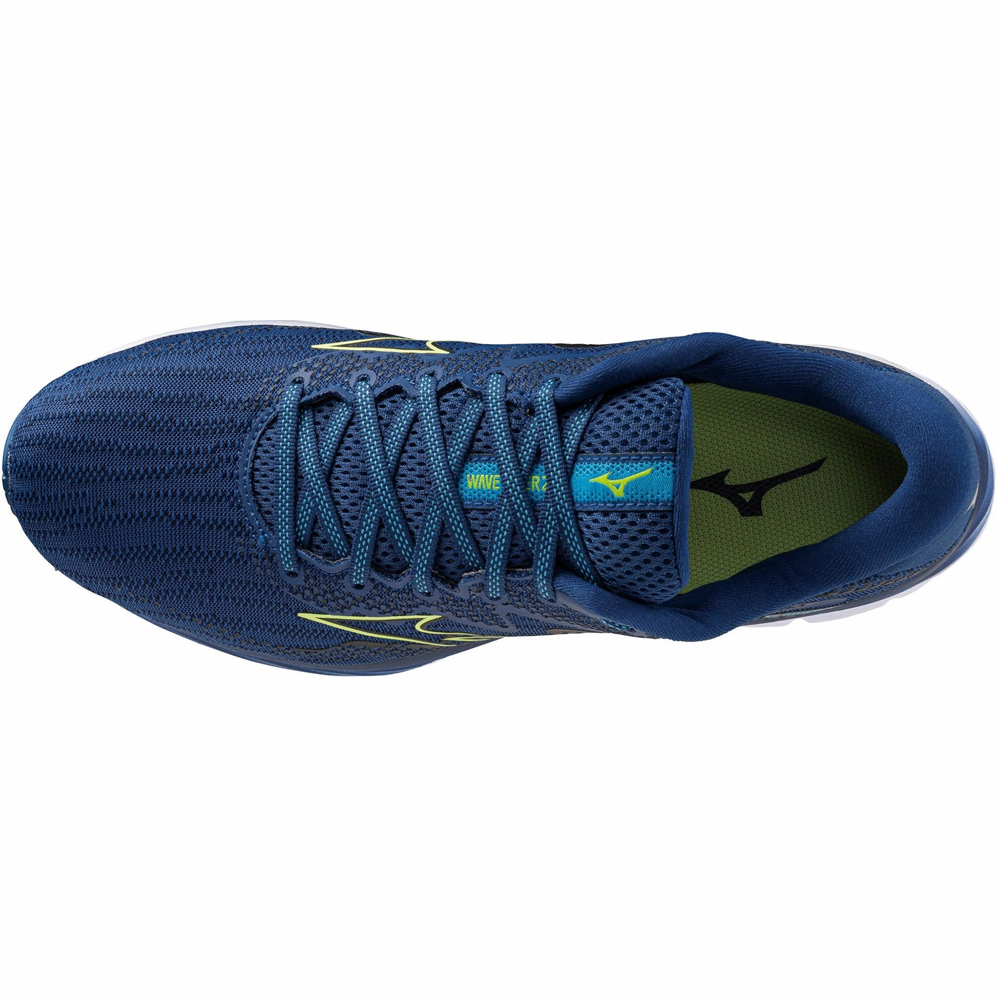 Mizuno Wave Rider 27 Mens Running Shoes - Navy Sky Tech Footwear