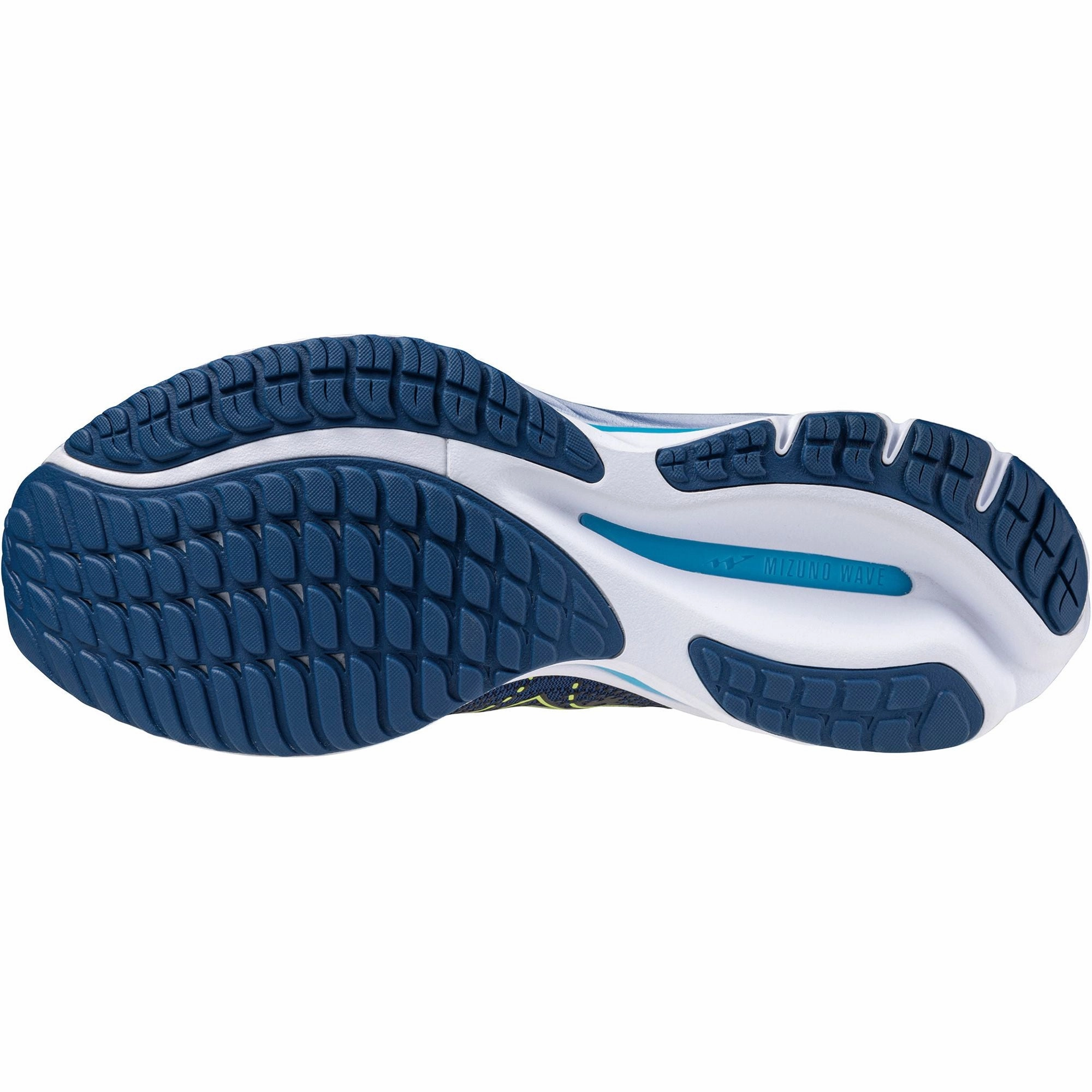 Mizuno Wave Rider 27 Mens Running Shoes - Navy Sky Tech Footwear