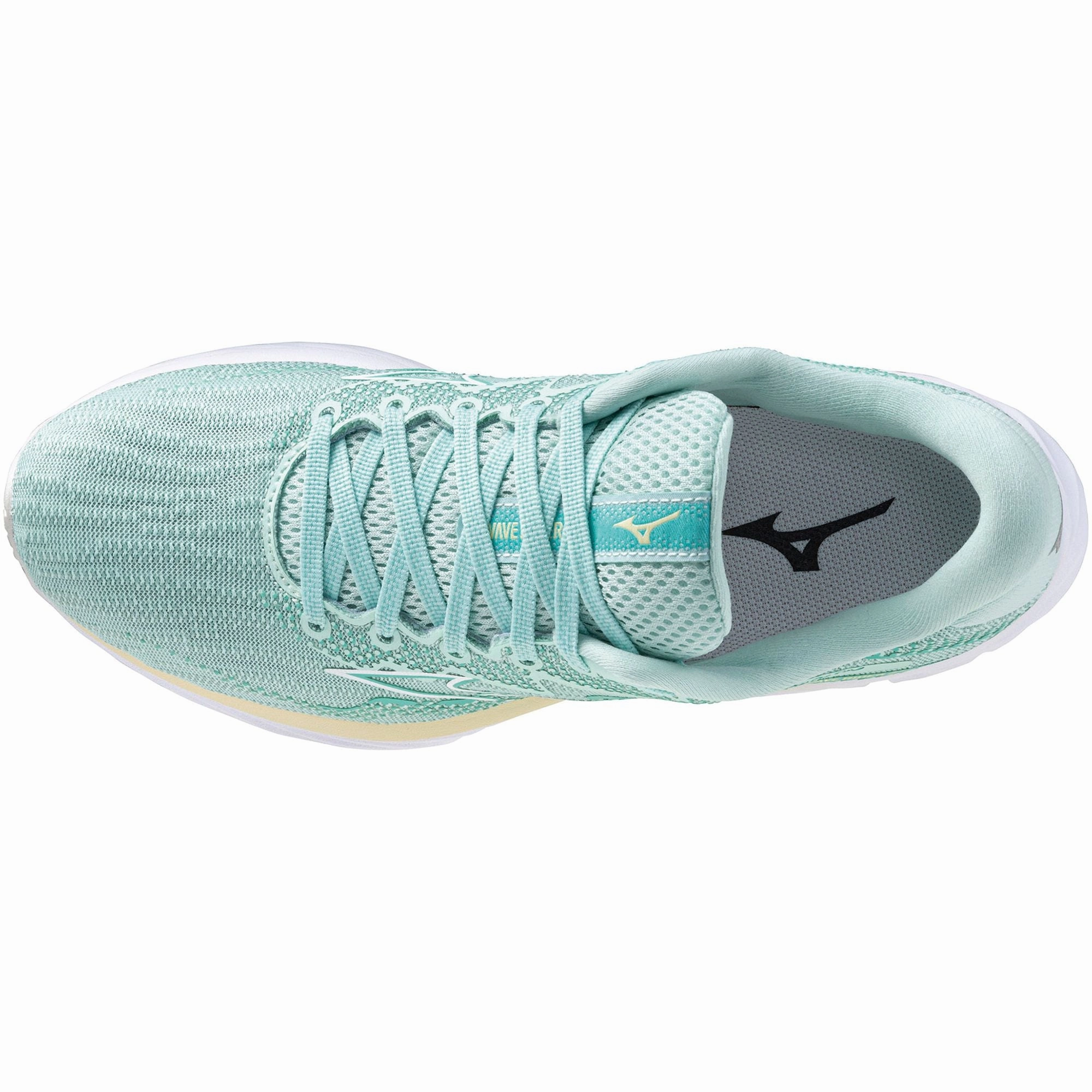 Mizuno Wave Rider 27 Womens Running Shoes - Green Sky Tech Footwear