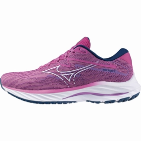 Mizuno Wave Rider 27 Womens Running Shoes - Pink Mizuno Wave Rider shoes