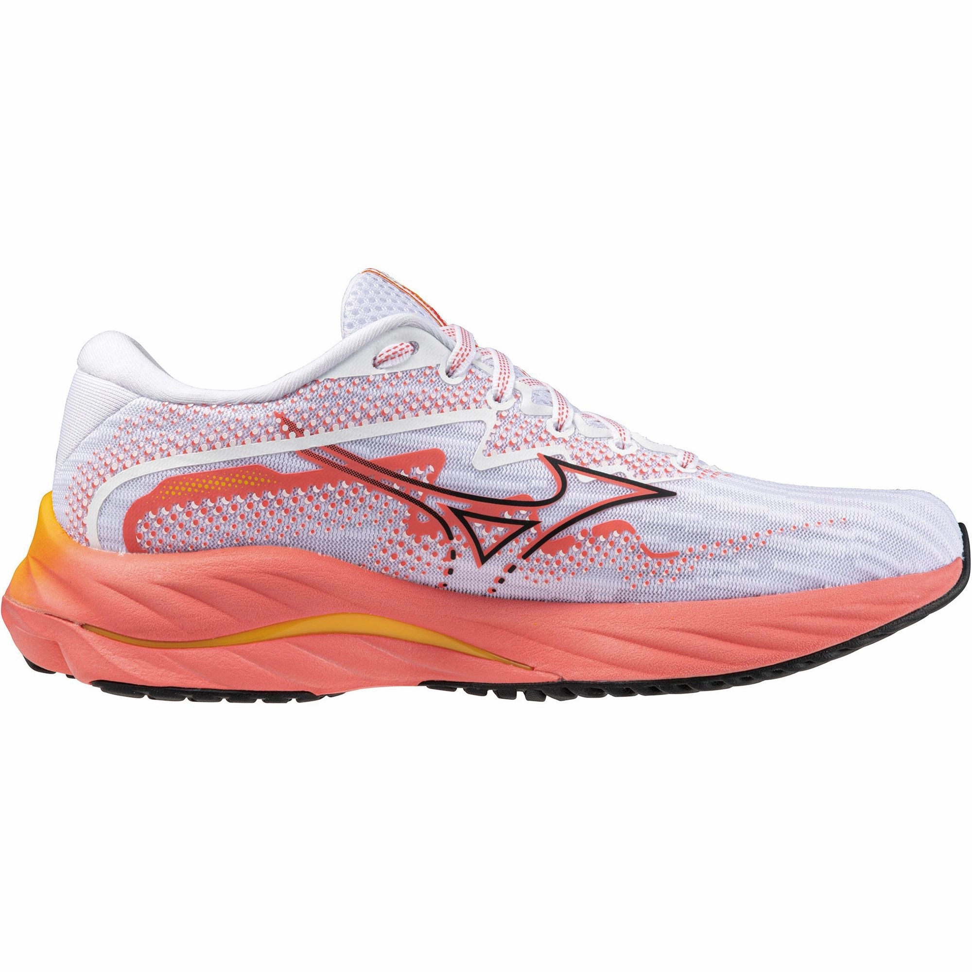 Mizuno Wave Rider 27 Womens Running Shoes - White Sky Tech Footwear