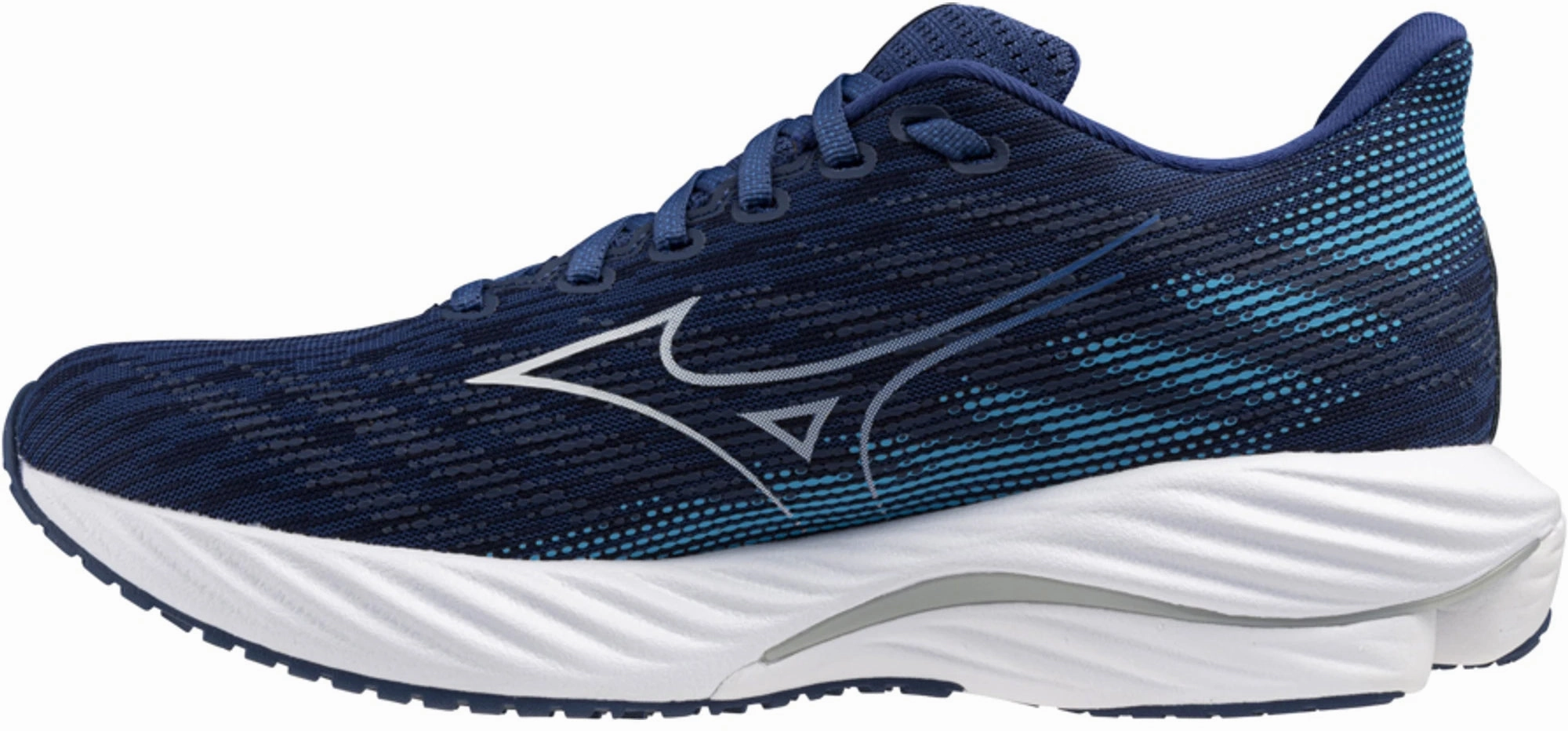 Mizuno Wave Rider 28 Mens Running Shoes - Blue Sky Tech Footwear