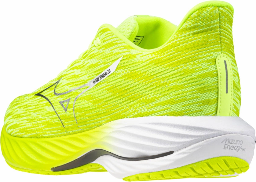 Mizuno Wave Rider 28 Mens Running Shoes - Green Sky Tech Footwear