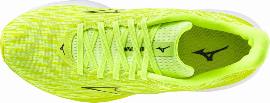 Mizuno Wave Rider 28 Mens Running Shoes - Green Sky Tech Footwear