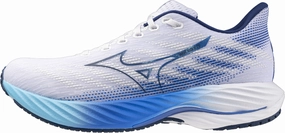 Mizuno Wave Rider 28 Mens Running Shoes - White Mizuno performance sneakers for training