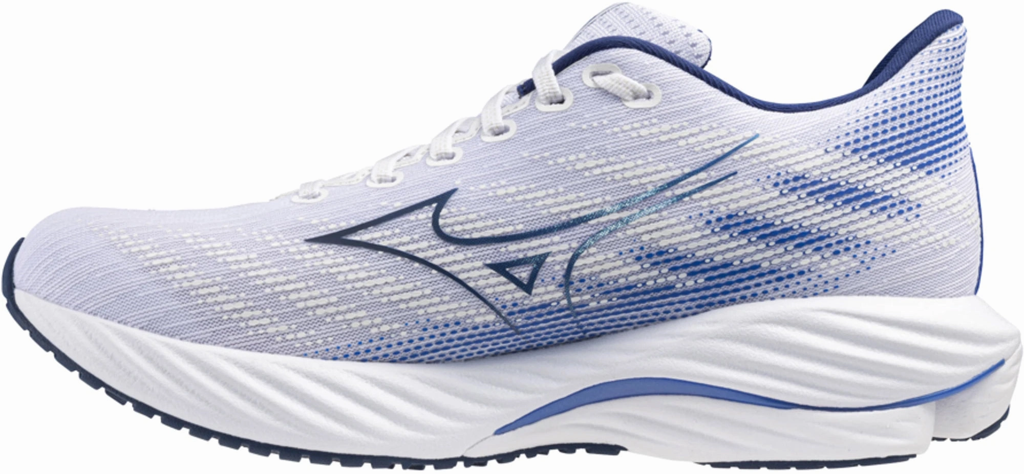 Mizuno Wave Rider 28 Mens Running Shoes - White Sky Tech Footwear