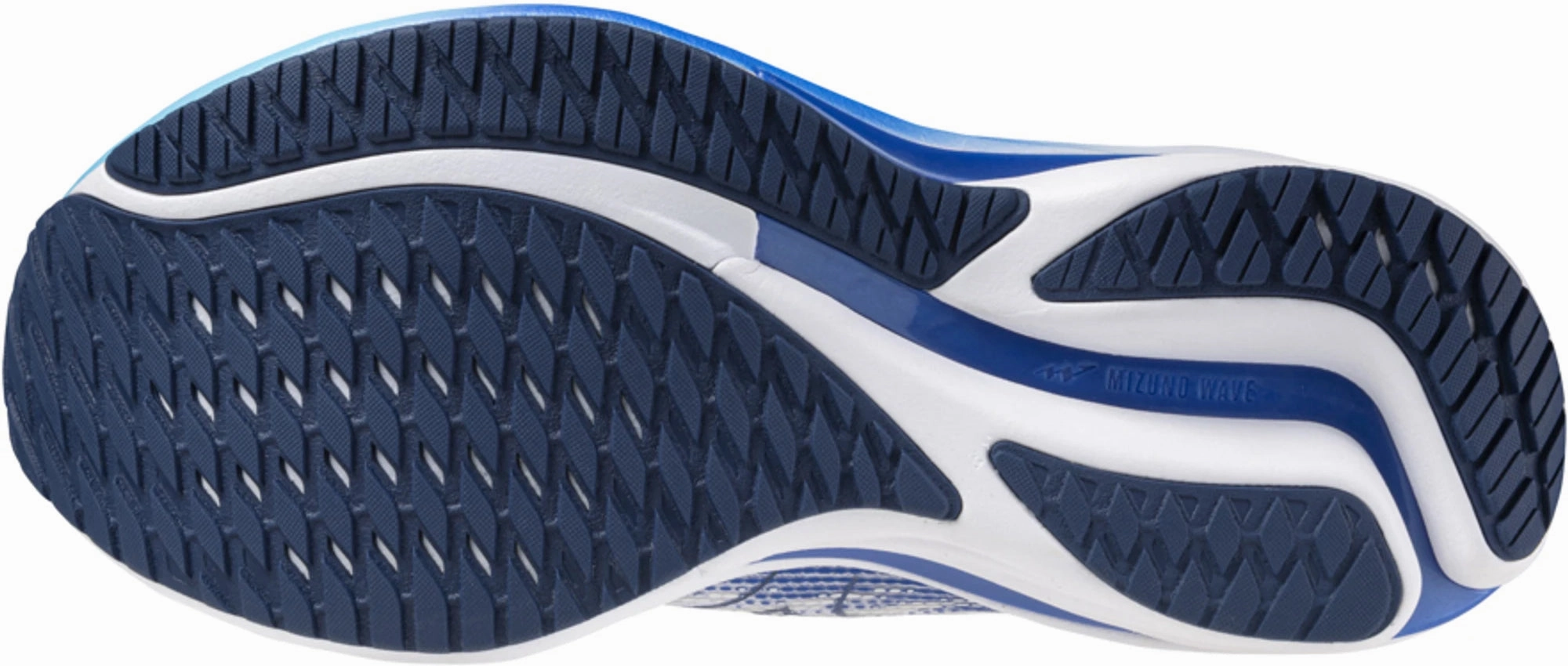 Mizuno Wave Rider 28 Mens Running Shoes - White Sky Tech Footwear