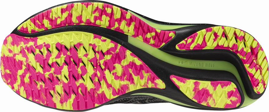 Mizuno Wave Rider 28 Running Shoes - Black Performance Sneakers