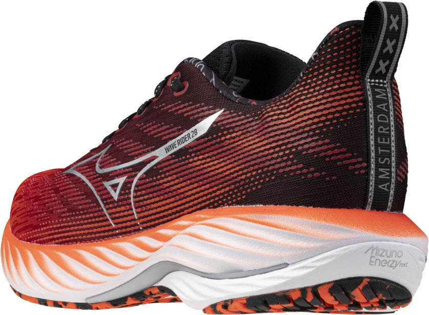 Mizuno Wave Rider 28 Running Shoes - Red Sky Tech Footwear