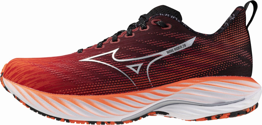 Mizuno Wave Rider 28 Running Shoes - Red Mizuno Wave Rider shoes