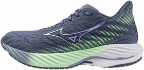Mizuno Wave Rider 28 Womens Running Shoes - Blue Mizuno performance sneakers for training