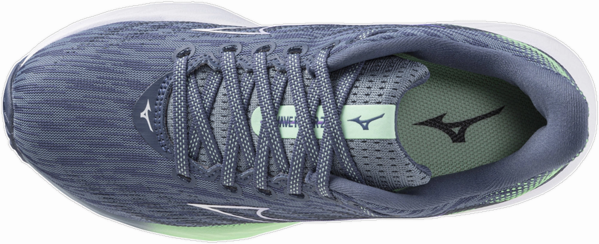 Mizuno Wave Rider 28 Womens Running Shoes - Blue Sky Tech Footwear