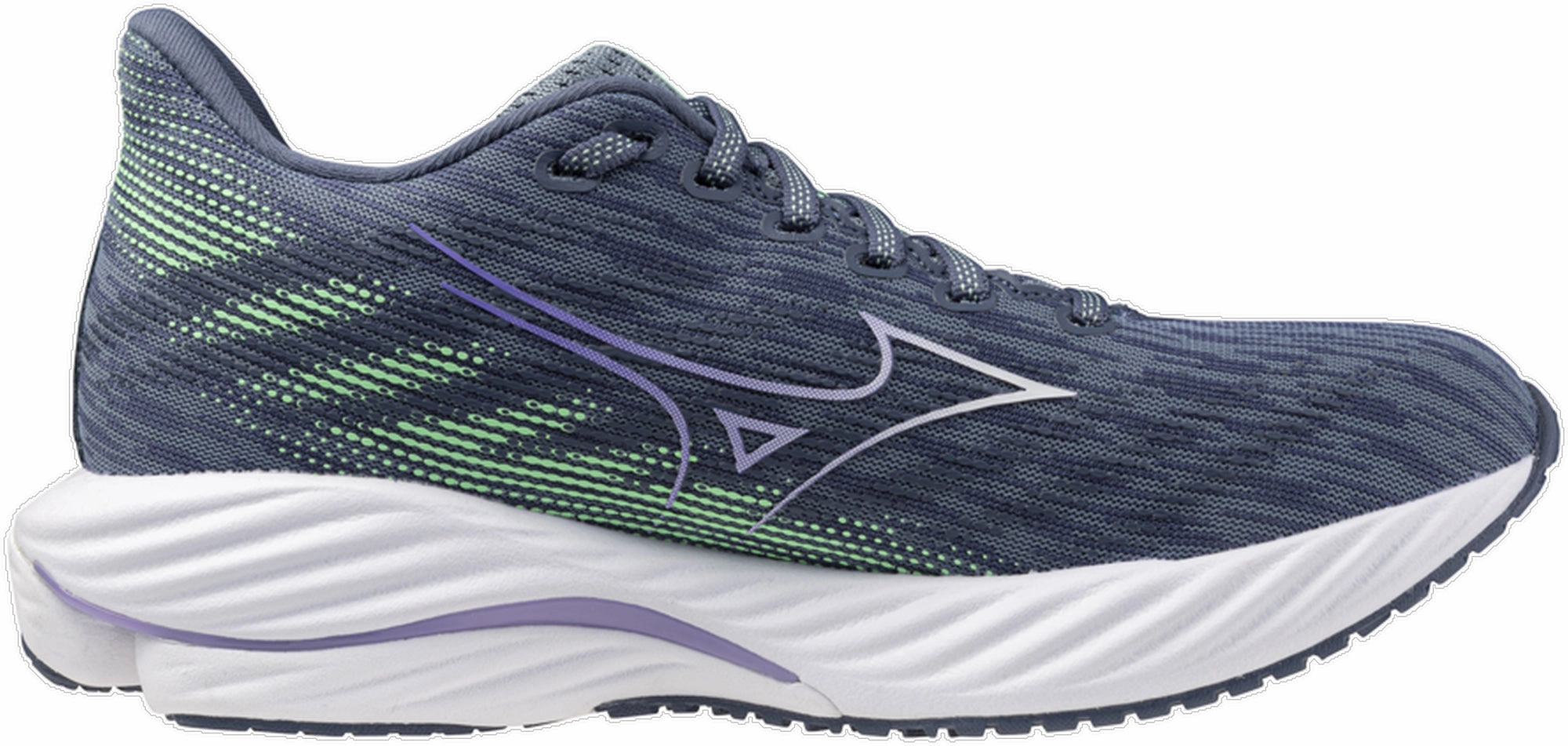 Mizuno Wave Rider 28 Womens Running Shoes - Blue Sky Tech Footwear
