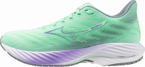 Mizuno Wave Rider 28 Womens Running Shoes - Green Mizuno Wave Rider shoes