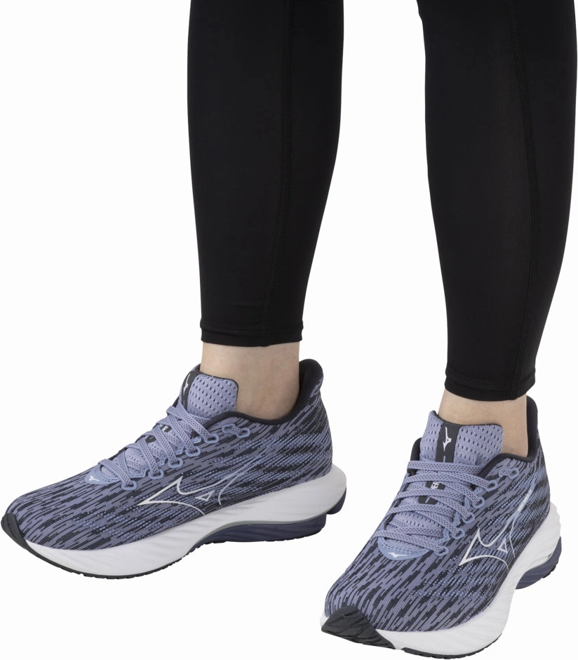 Mizuno Wave Rider 28 Womens Running Shoes - Purple Sky Tech Footwear