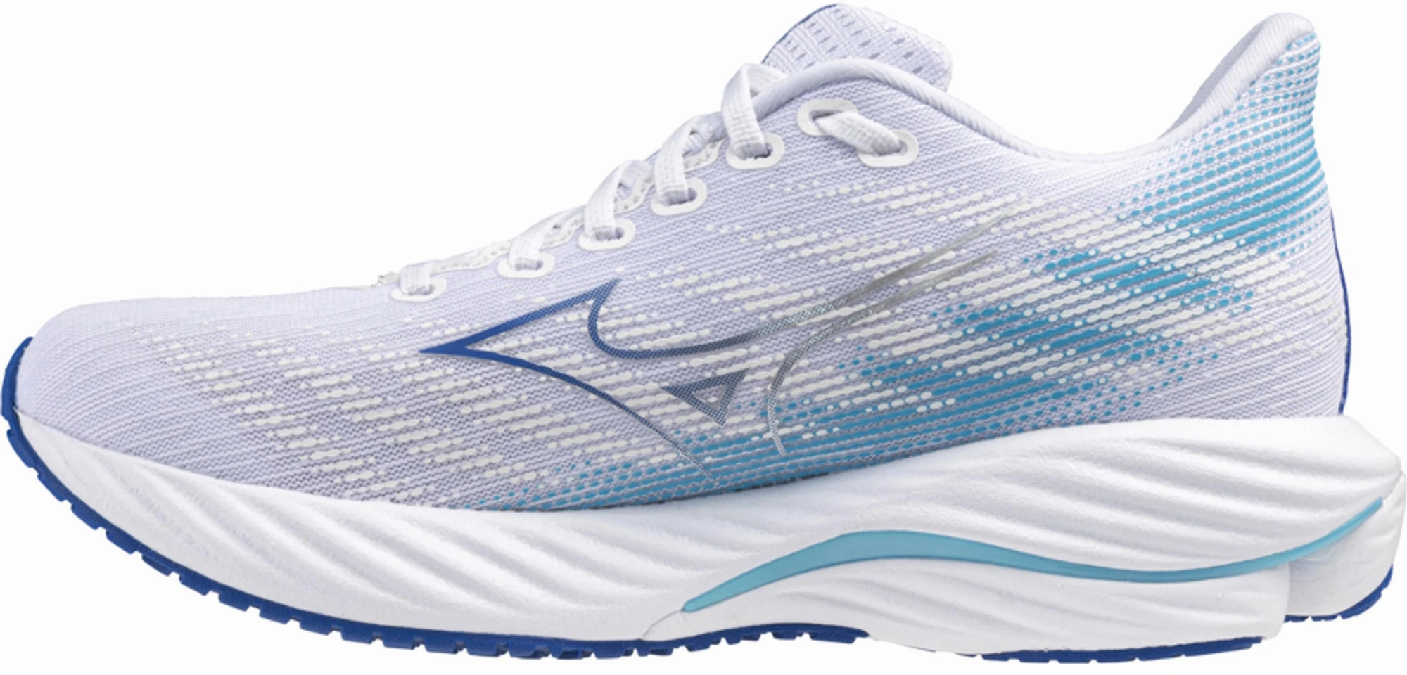Mizuno Wave Rider 28 Womens Running Shoes - White Sky Tech Footwear