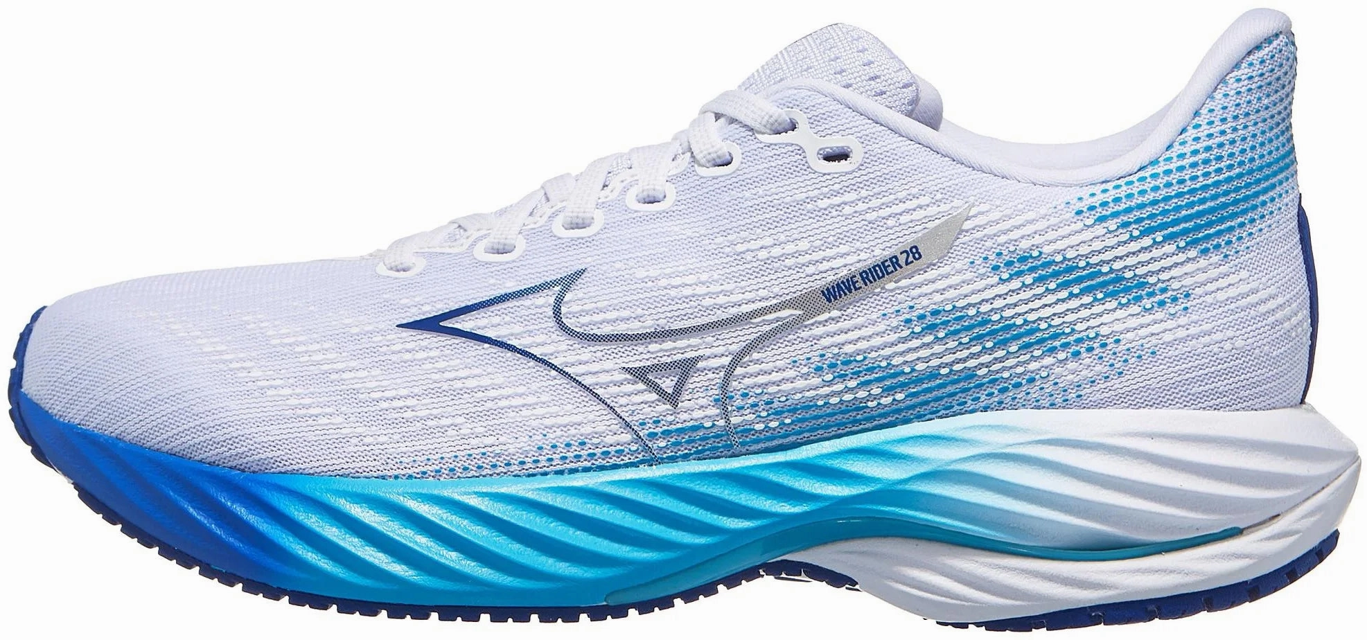 Mizuno Wave Rider 28 Womens Running Shoes - White Mizuno Wave Rider shoes