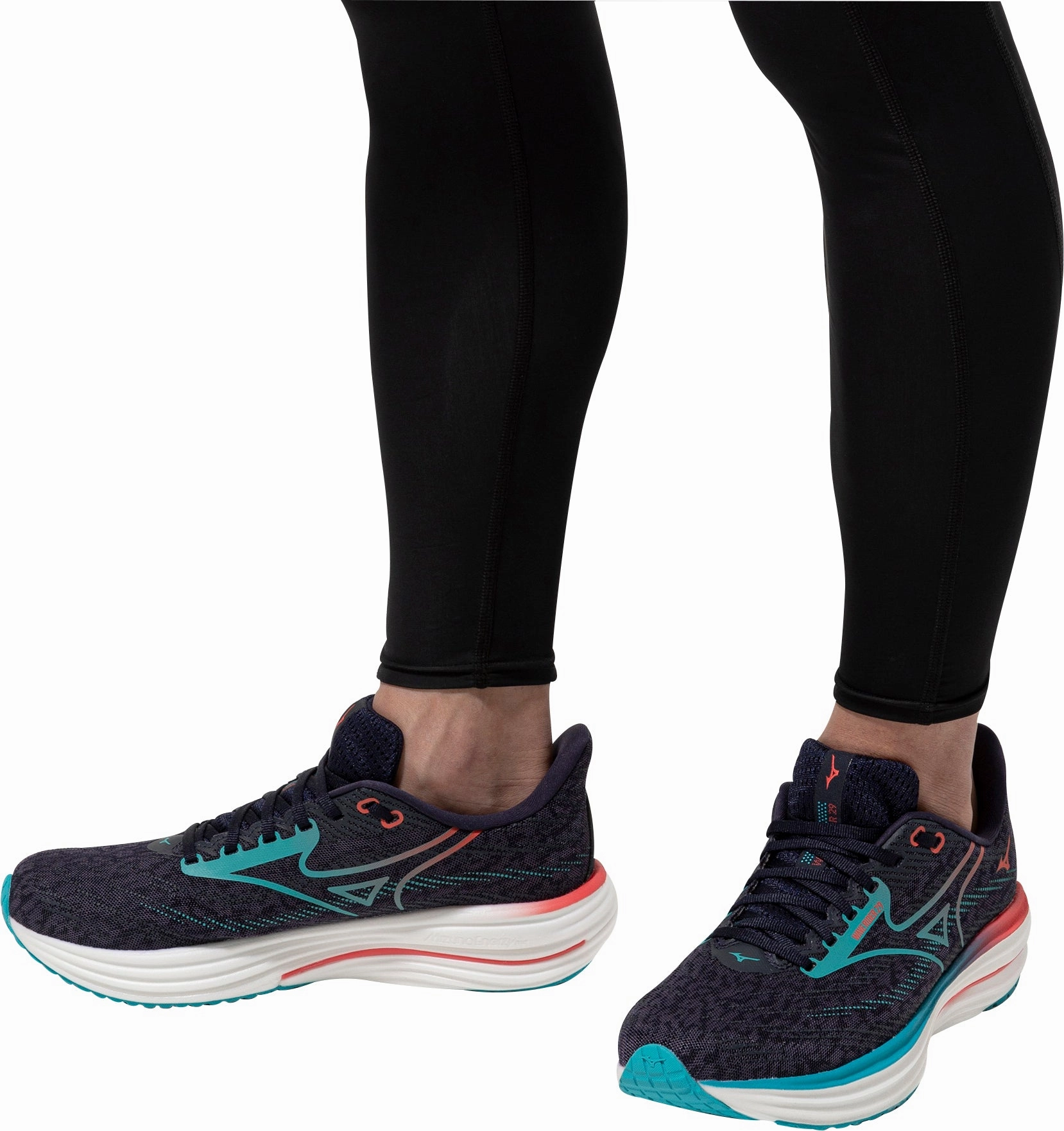 Mizuno Wave Rider 29 Mens Running Shoes - Grey Sky Tech Footwear