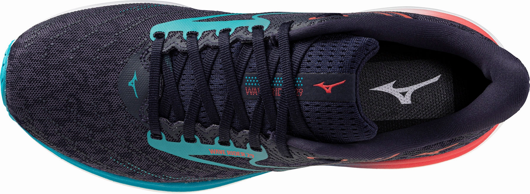 Mizuno Wave Rider 29 Mens Running Shoes - Grey Sky Tech Footwear