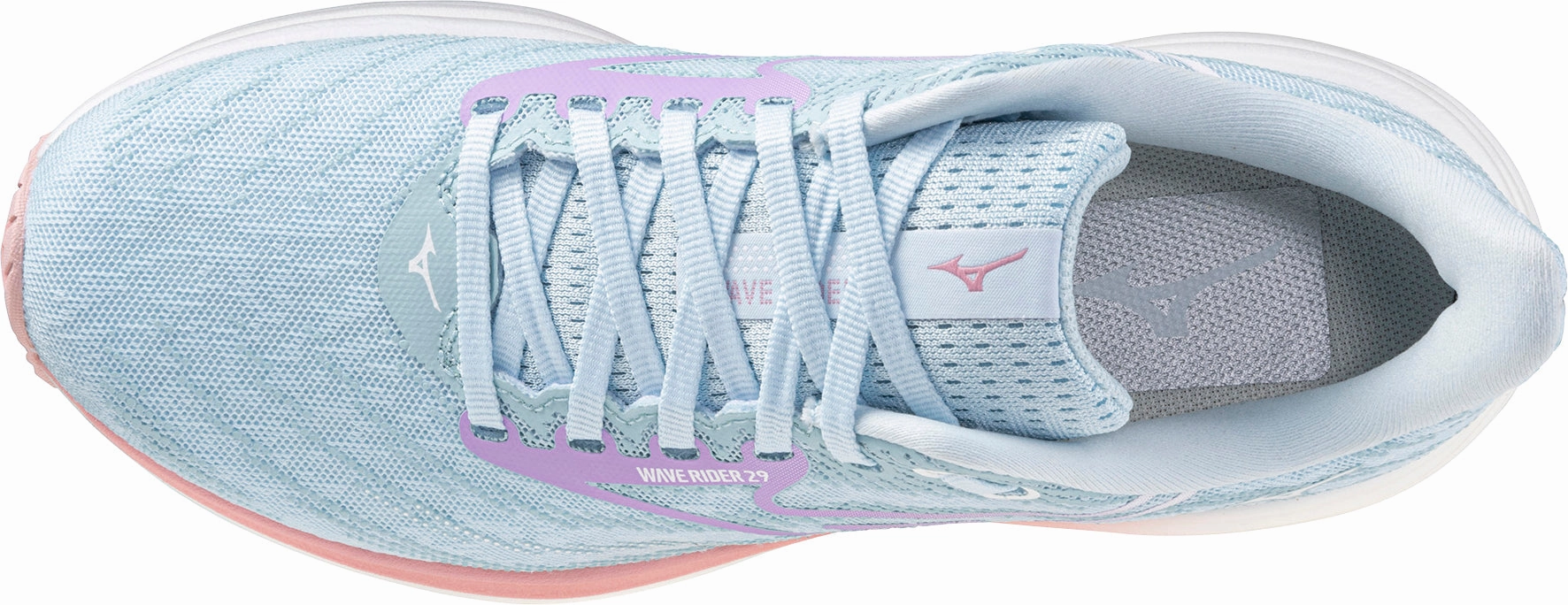 Mizuno Wave Rider 29 Womens Running Shoes - Blue Sky Tech Footwear