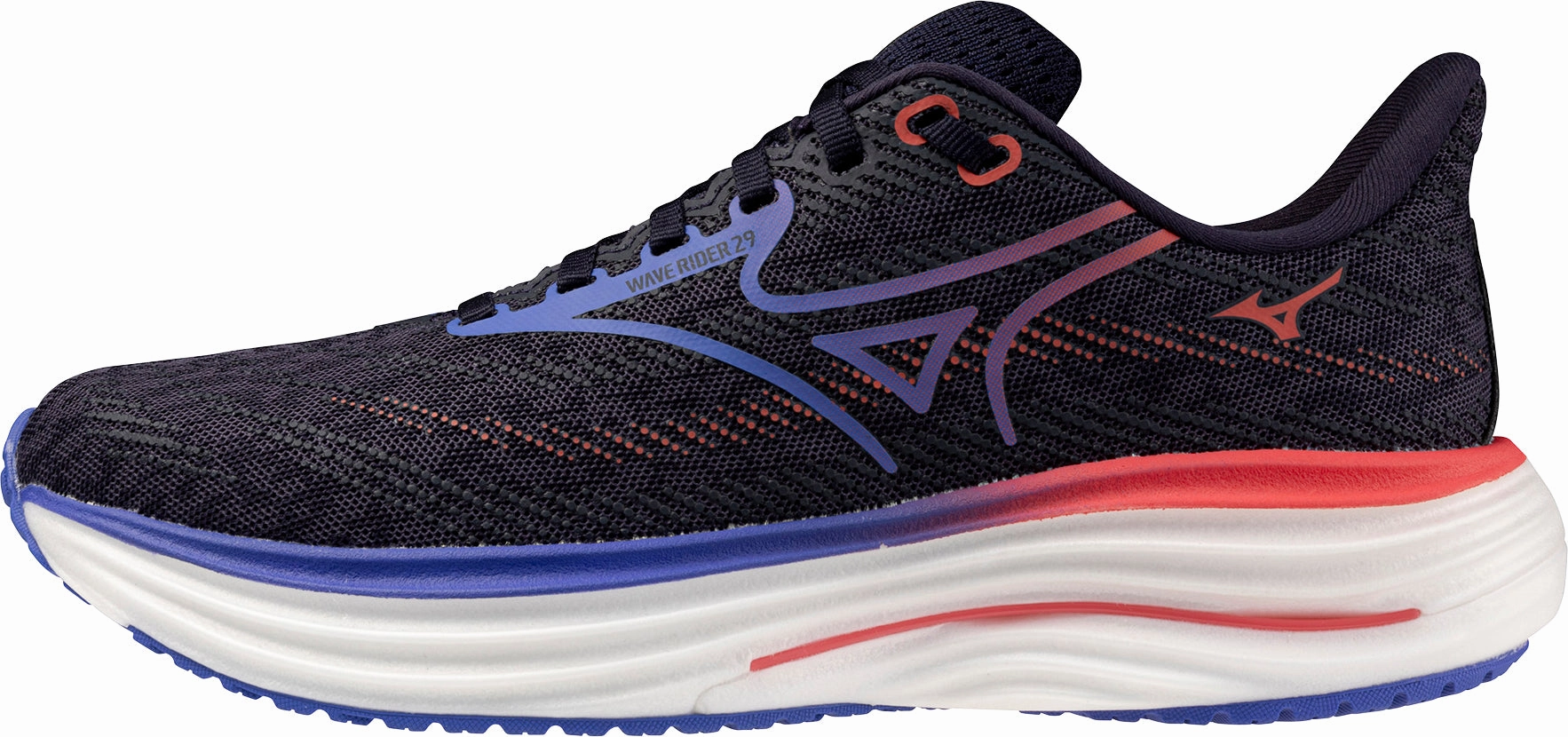 Mizuno Wave Rider 29 Womens Running Shoes - Grey Mizuno Wave Rider shoes