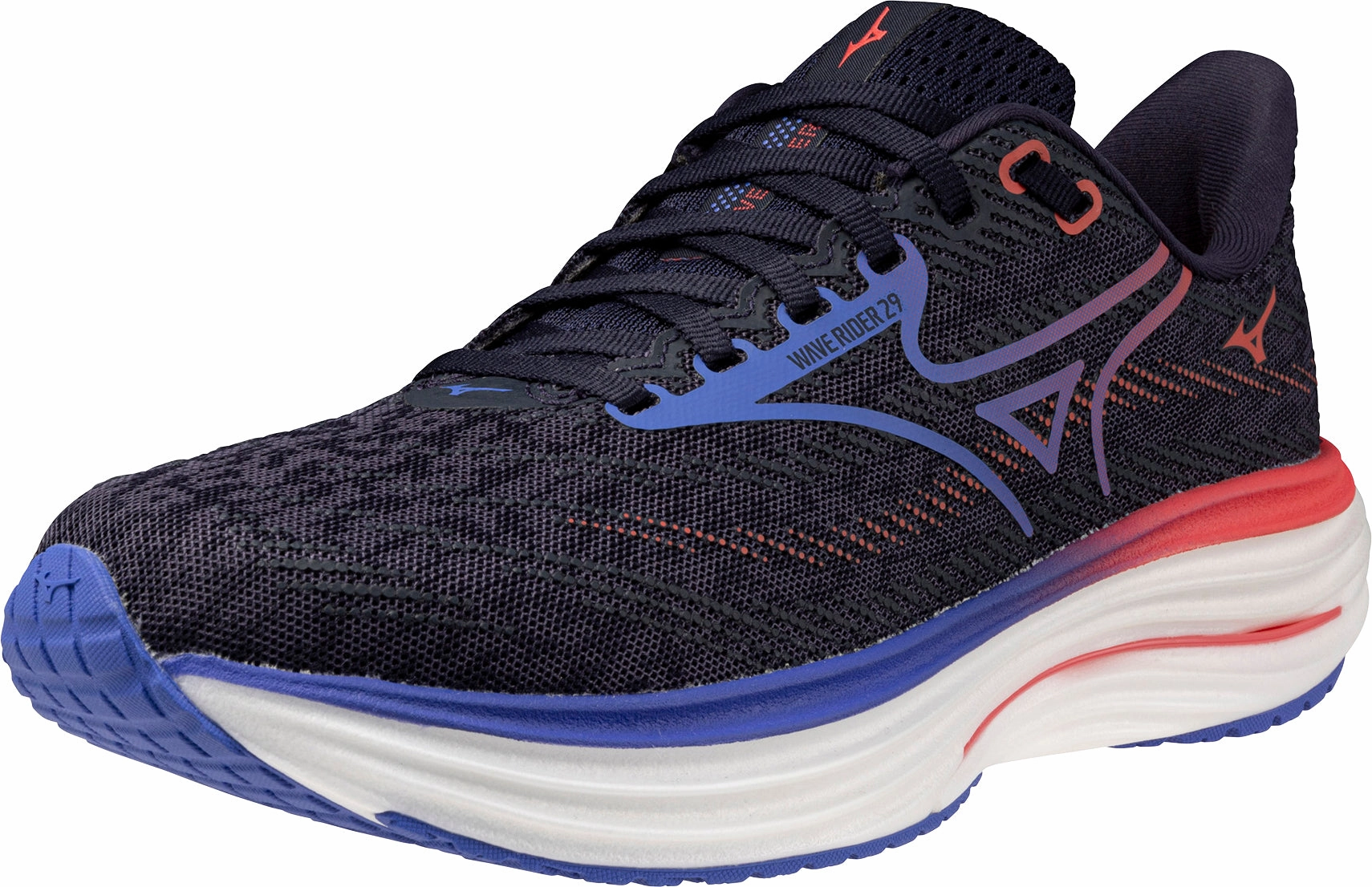 Mizuno Wave Rider 29 Womens Running Shoes - Grey Sky Tech Footwear