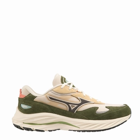 Mizuno Wave Rider B Trainer Summer Sand / Dark Shadow / Rifle Green Mizuno shoe styles