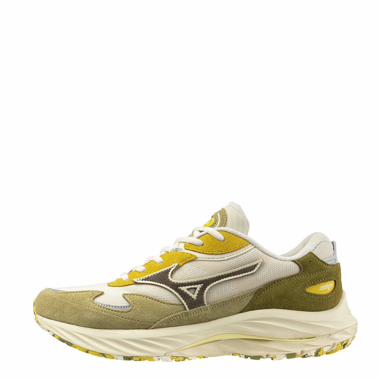 Mizuno Wave Rider eta Trainers Cedar / Major Brown / Cloud Cream Horizon Cushion Shoes