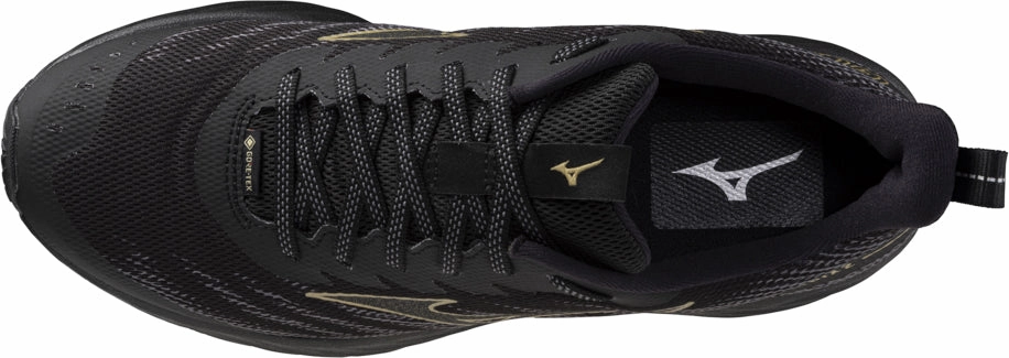 Mizuno Wave Rider GORE-TEX 2 Mens Trail Running Shoes - Black Sky Tech Footwear