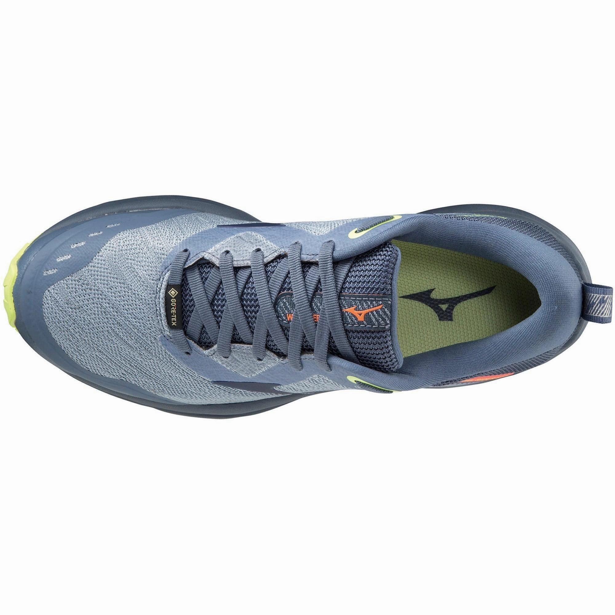 Mizuno Wave Rider GORE-TEX Womens Running Shoes - Blue Performance Sneakers