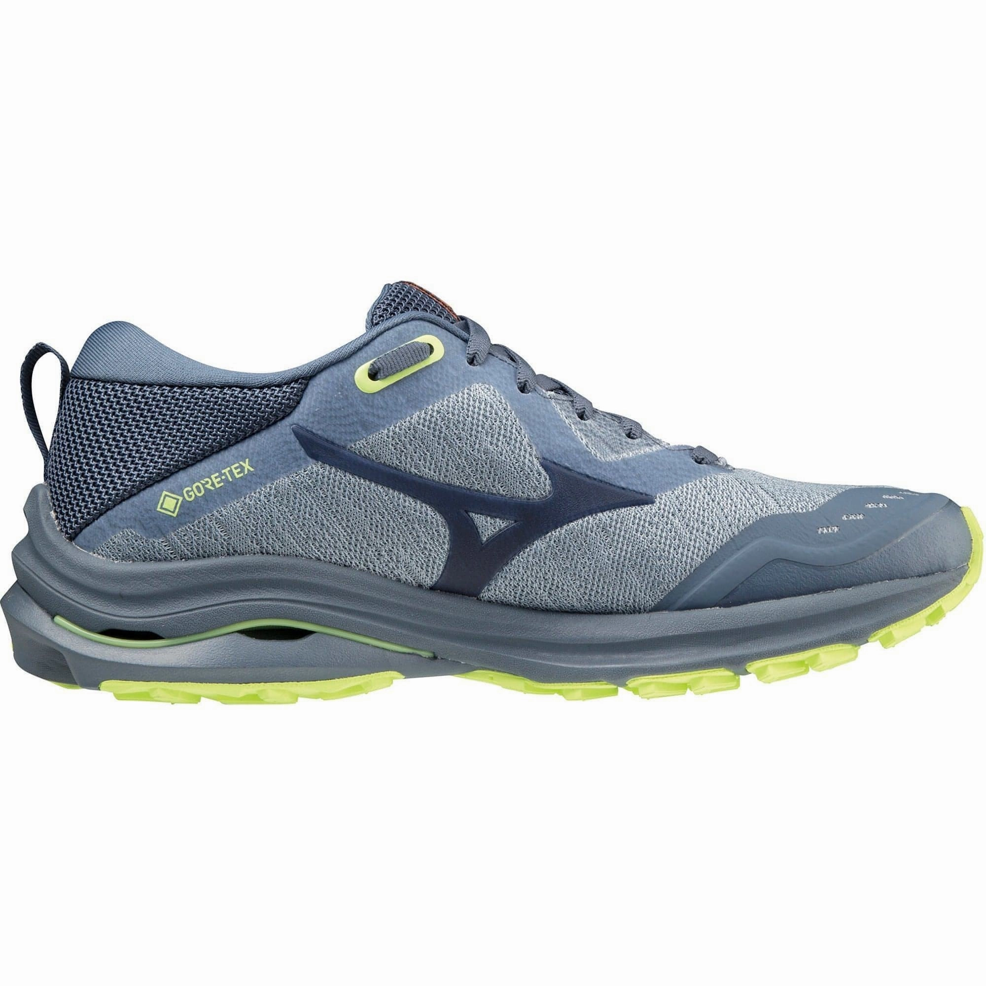 Mizuno Wave Rider GORE-TEX Womens Running Shoes - Blue Performance Sneakers