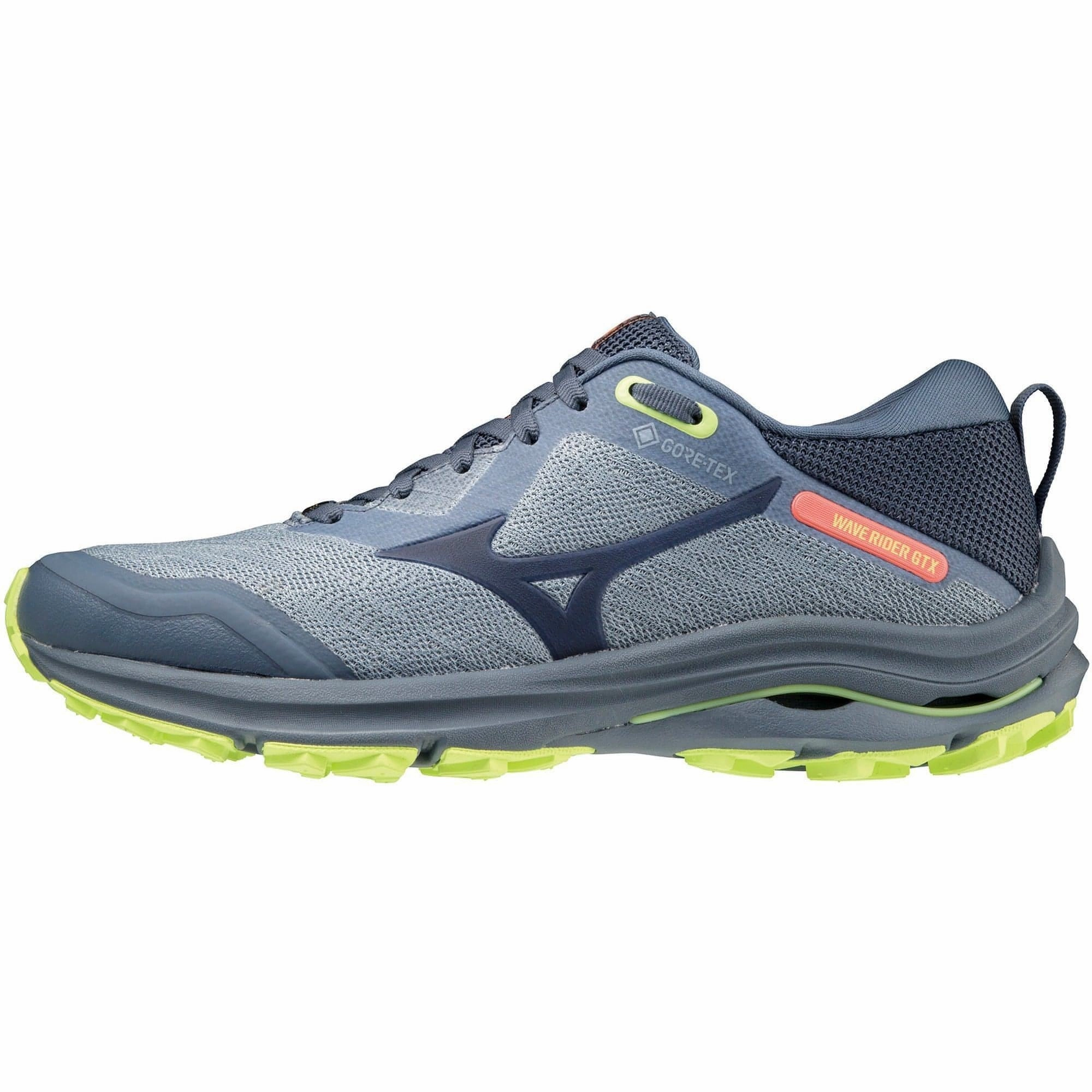 Mizuno Wave Rider GORE-TEX Womens Running Shoes - Blue Mizuno performance sneakers for training