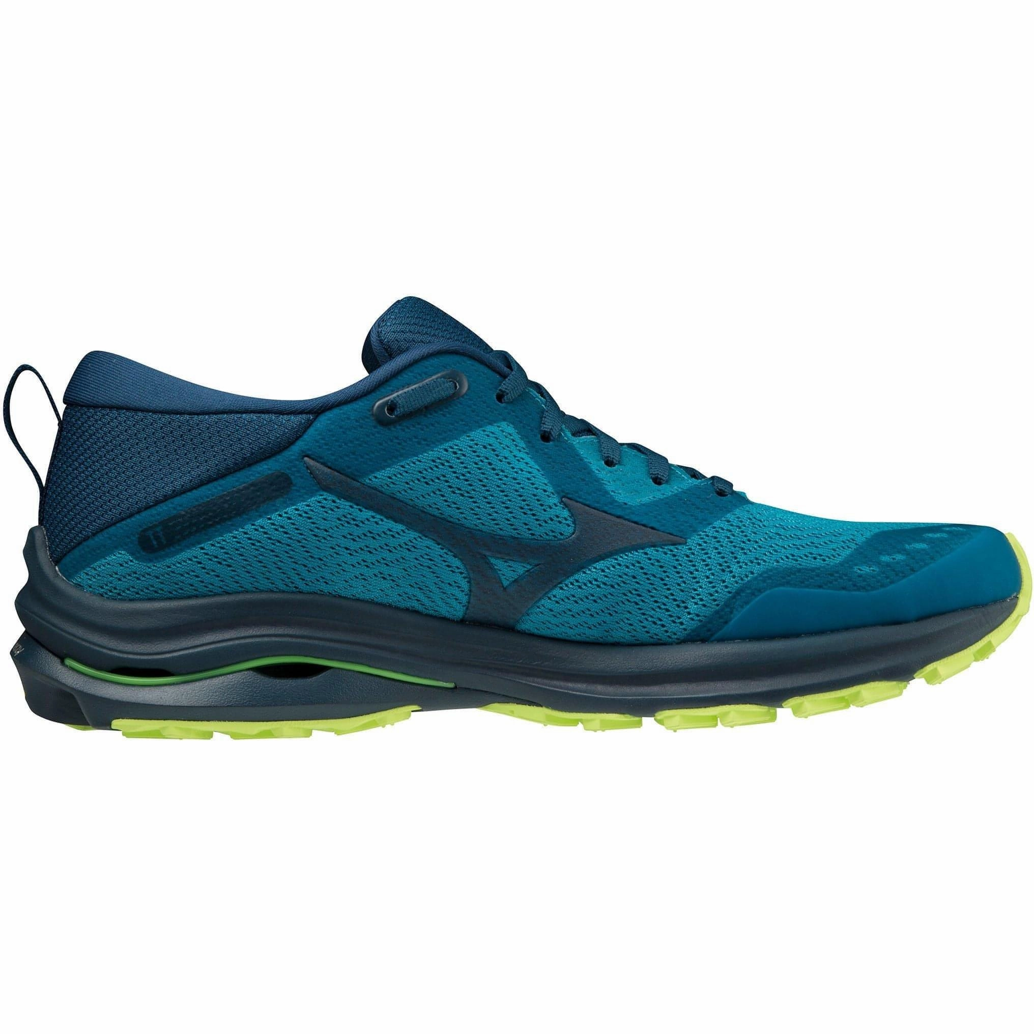Mizuno Wave Rider TT Mens Trail Running Shoes - Blue Performance Sneakers