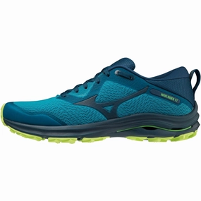 Mizuno Wave Rider TT Mens Trail Running Shoes - Blue Mizuno performance sneakers for training