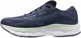 Mizuno Wave Serene Mens Running Shoes - Blue Mizuno performance sneakers for training