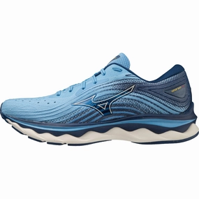 Mizuno Wave Sky 6 Mens Running Shoes - Blue Mizuno Wave Sky design