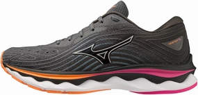 Mizuno Wave Sky 6 Womens Running Shoes - Grey Mizuno Wave Sky design