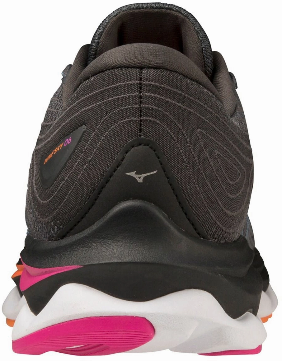 Mizuno Wave Sky 6 Womens Running Shoes - Grey Performance Sneakers