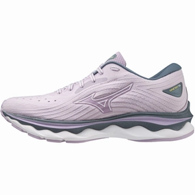 Mizuno Wave Sky 6 Womens Running Shoes - Purple Mizuno Wave Sky design