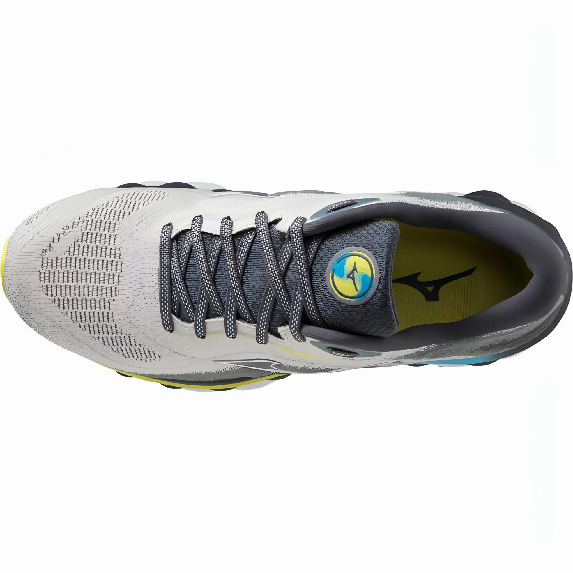 Mizuno Wave Sky 7 Mens Running Shoes - Grey Easy On Kids Shoes