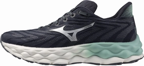 Mizuno Wave Sky 8 Womens Running Shoes - Grey Mizuno Wave Sky design
