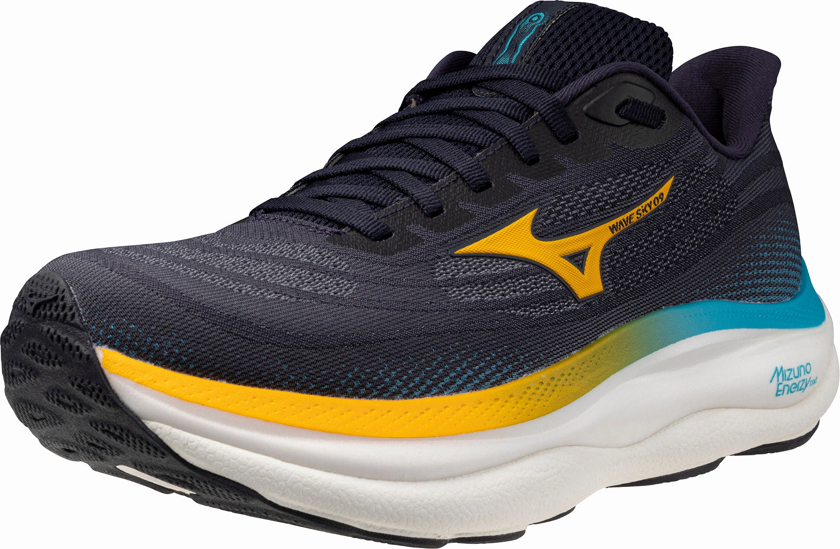 Mizuno Wave Sky 9 Mens Running Shoes - Blue Performance Sneakers