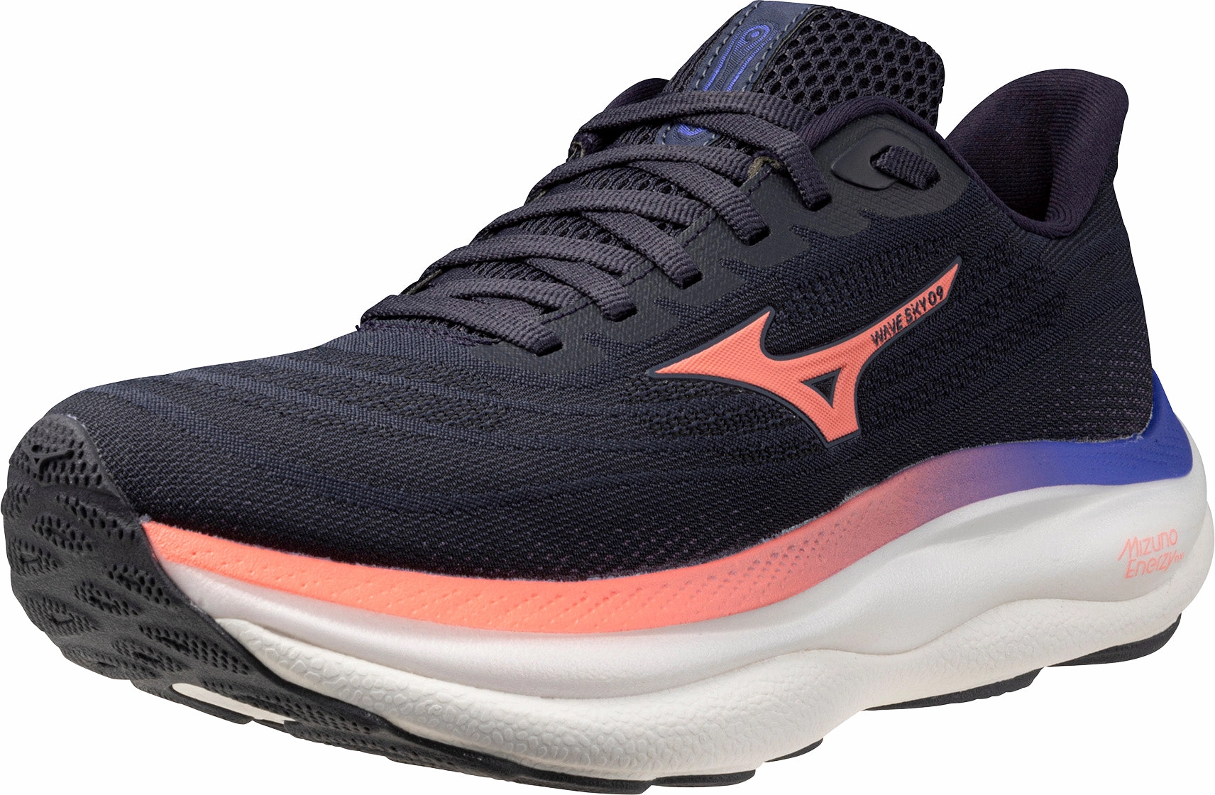 Mizuno Wave Sky 9 Womens Running Shoes - Grey Easy On Kids Shoes