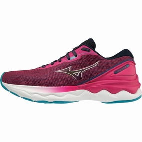 Mizuno Wave Skyrise 3 Womens Running Shoes - Pink Mizuno performance sneakers for training