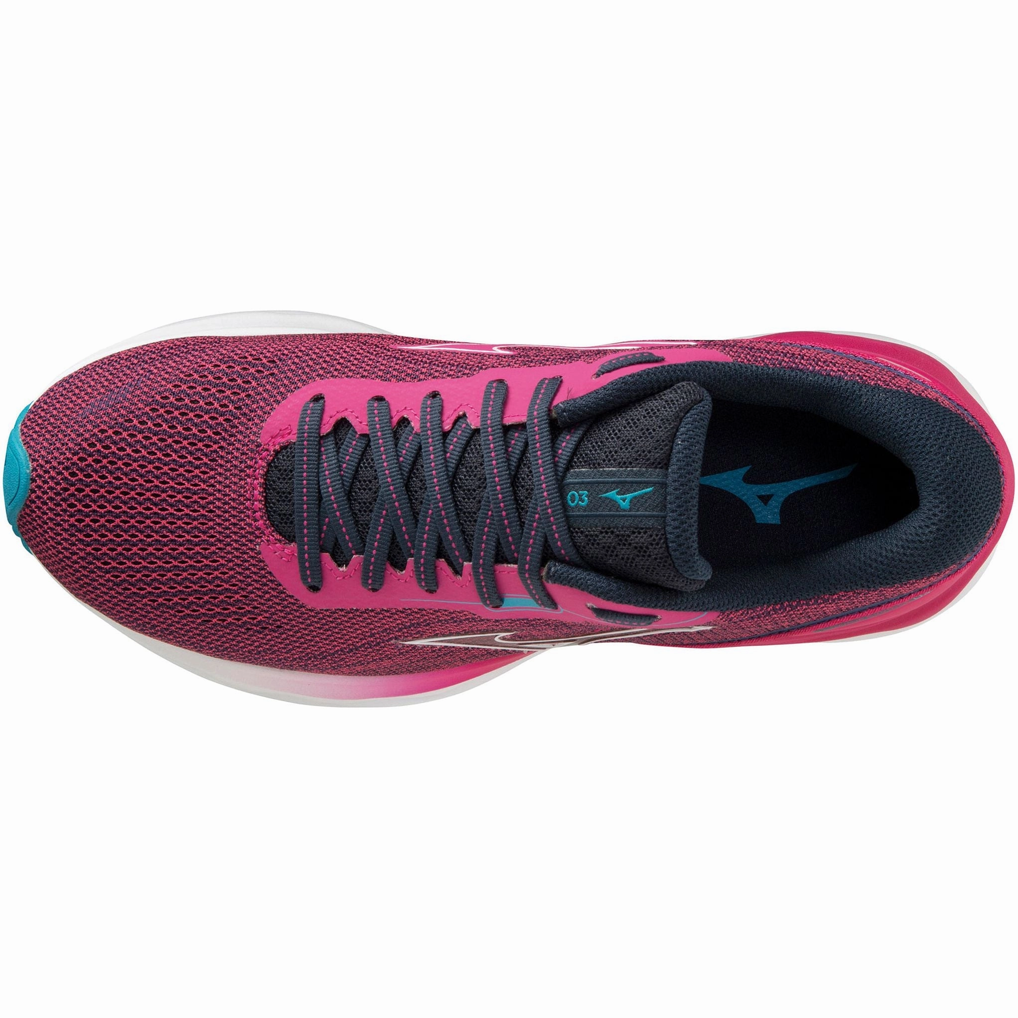 Mizuno Wave Skyrise 3 Womens Running Shoes - Pink Performance Sneakers