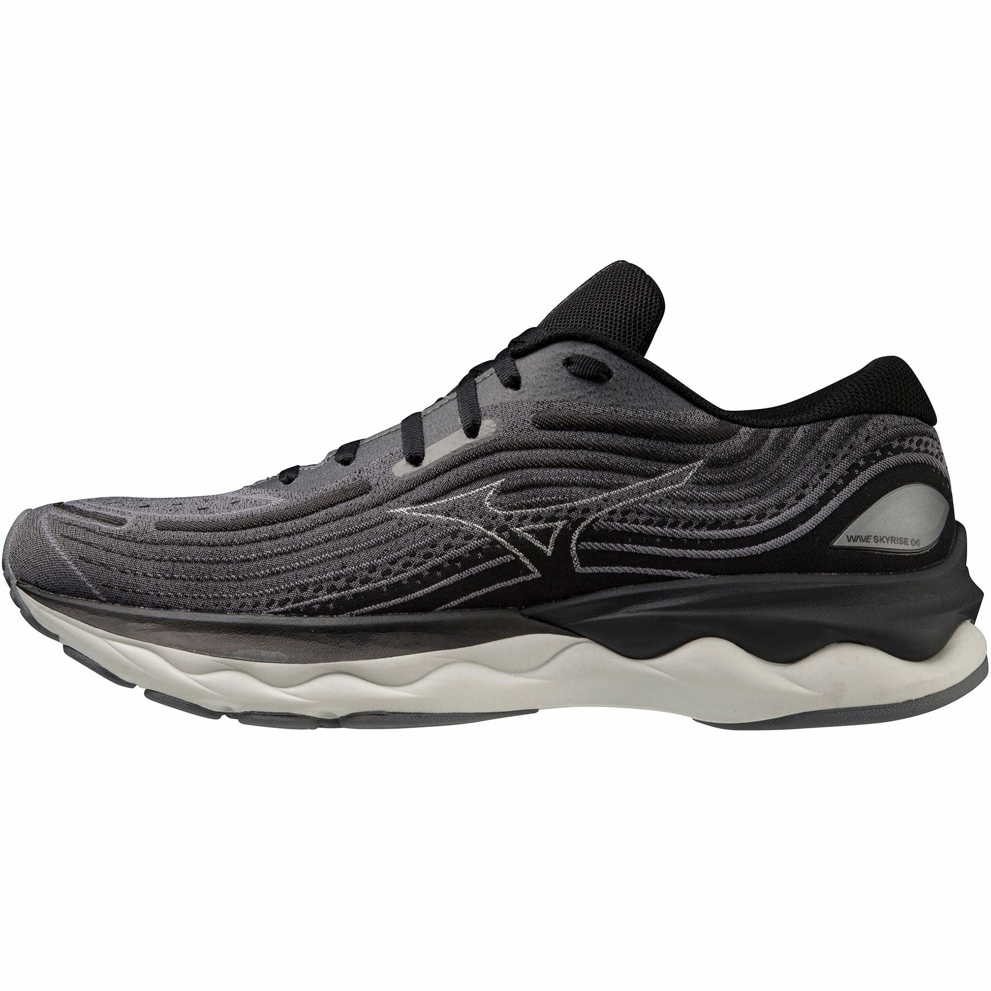 Mizuno Wave Skyrise 4 Mens Running Shoes - Grey Mizuno performance sneakers for training