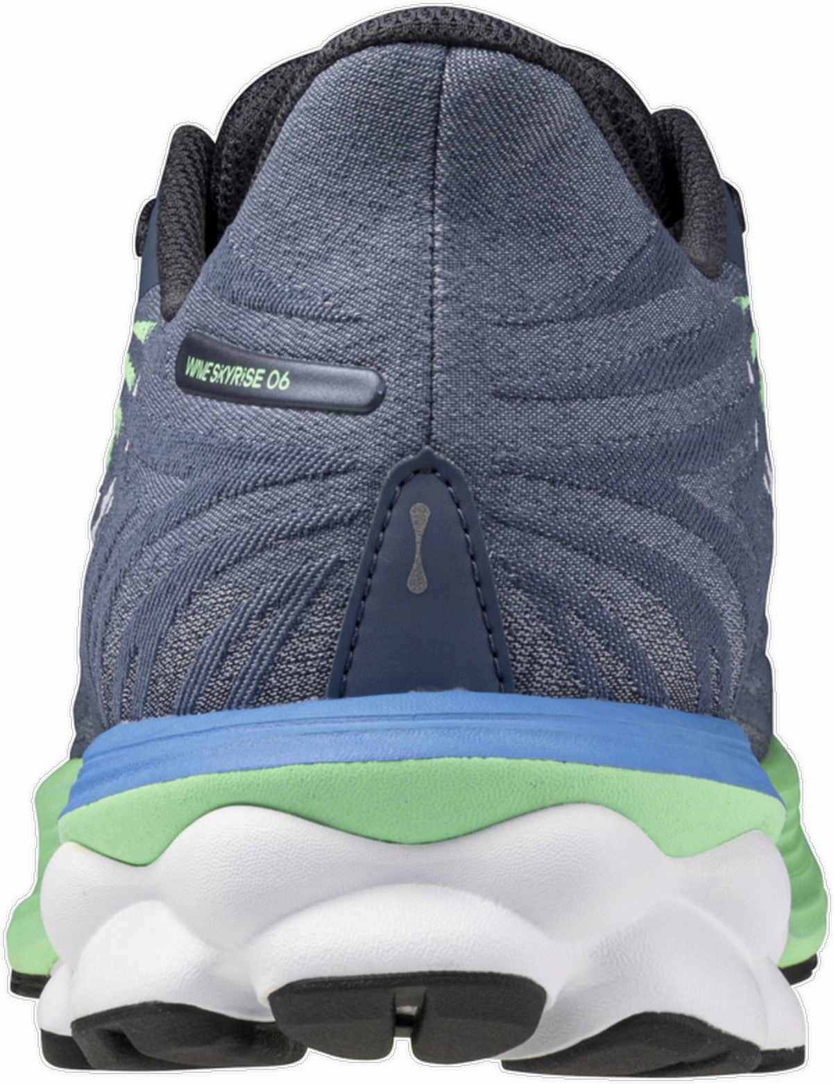 Mizuno Wave Skyrise 6 Mens Running Shoes - Blue Performance Sneakers