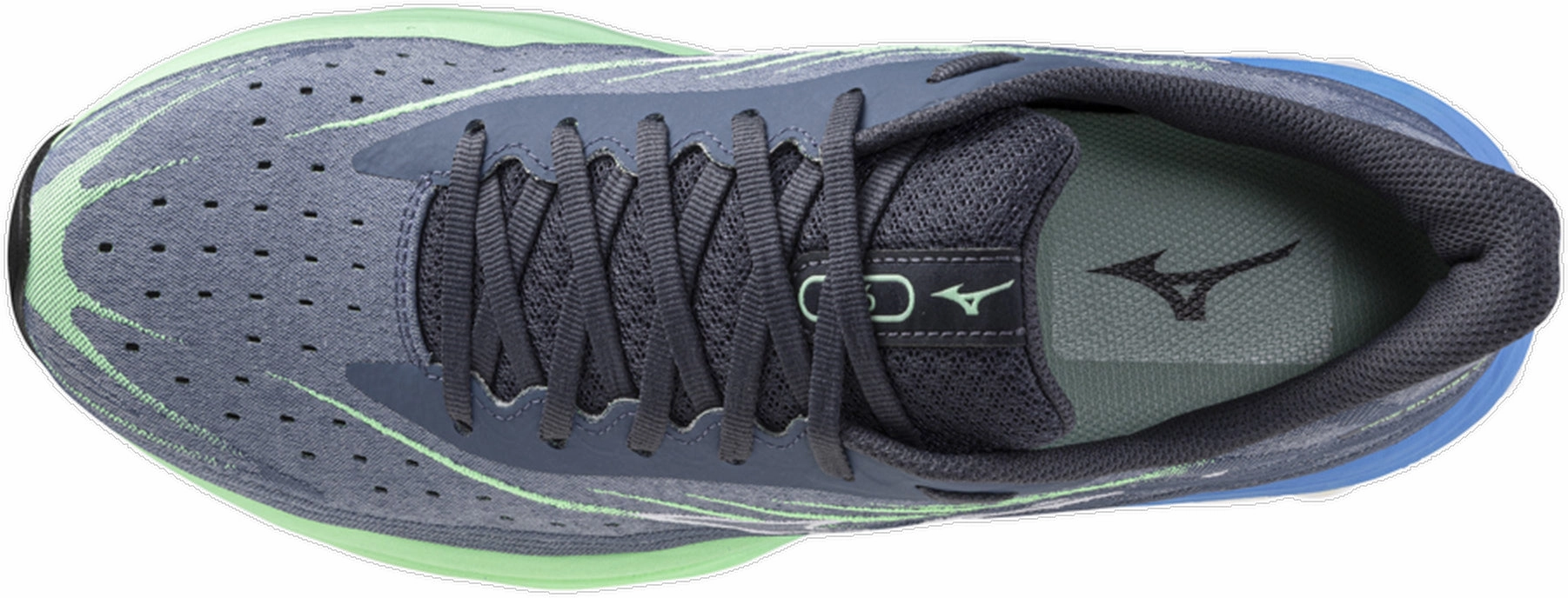 Mizuno Wave Skyrise 6 Mens Running Shoes - Blue Performance Sneakers