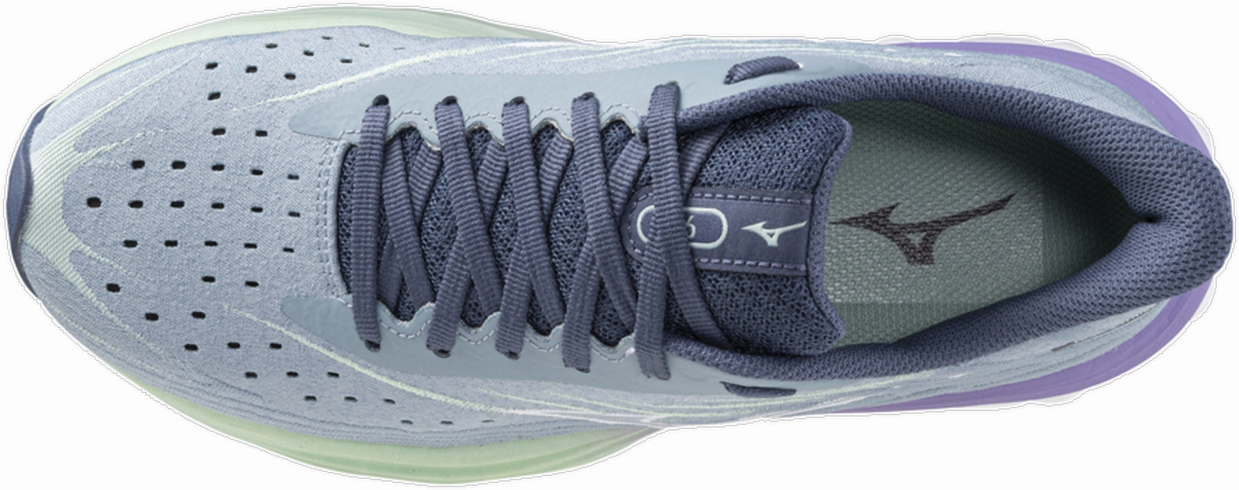 Mizuno Wave Skyrise 6 Womens Running Shoes - Grey Performance Sneakers